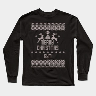 Merry Christmas GYM Long Sleeve T-Shirt